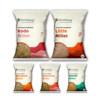 Siridhanya Millets (Combo pack of 5)
