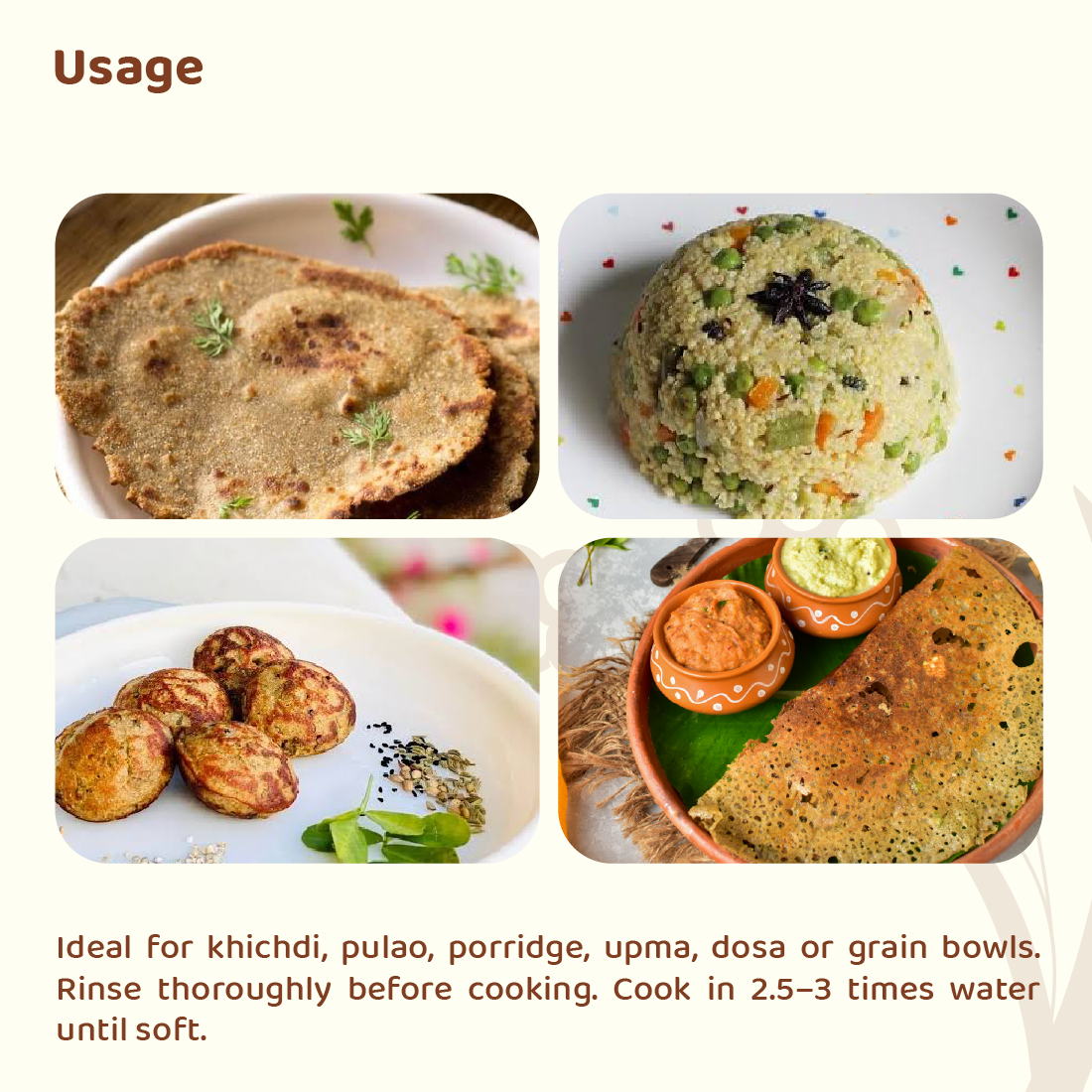 Unpolished Barnyard Millet