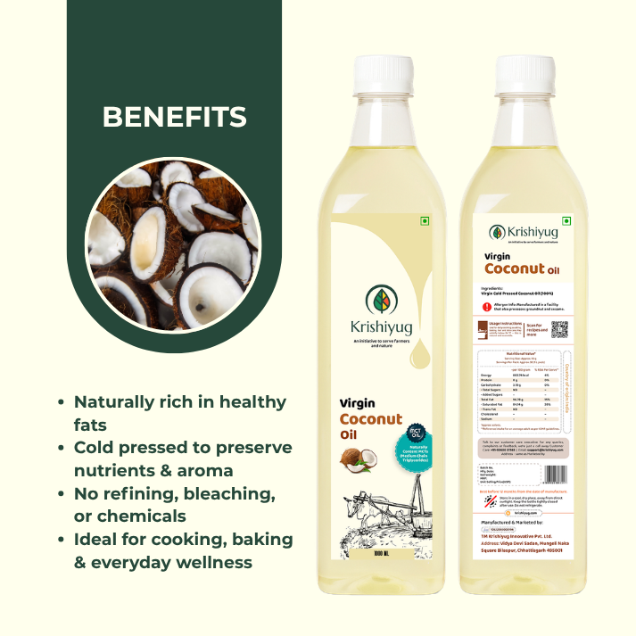 Wood-Pressed Virgin Coconut Oil