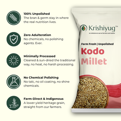Unpolished Kodo Millet