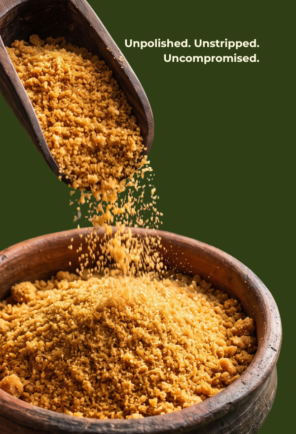Organic Sugarcane Jaggery Powder process image 5
