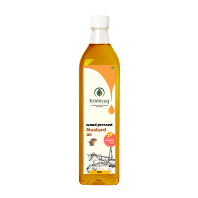 Wood-Pressed Mustard Oil