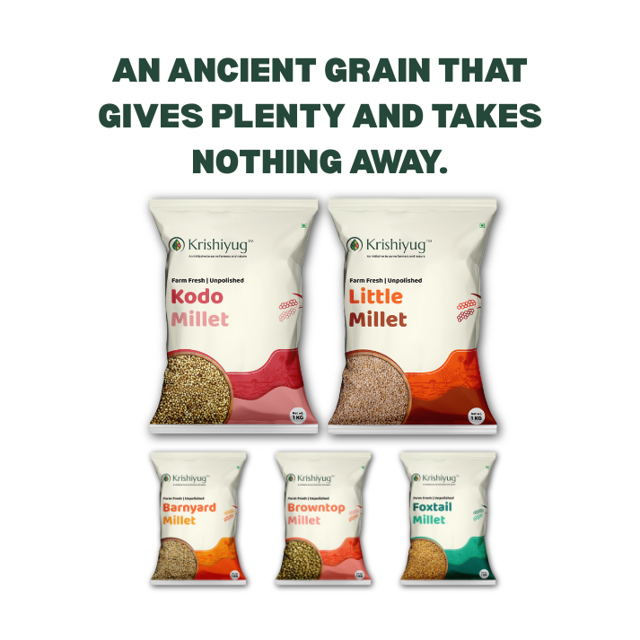Siridhanya Millets (Combo pack of 5)