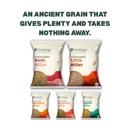 Siridhanya Millets (Combo pack of 5)