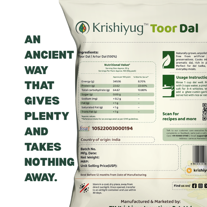 Unpolished Toor Dal