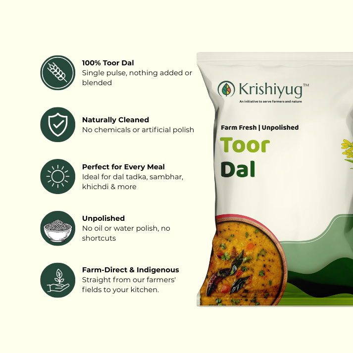 Unpolished Toor Dal