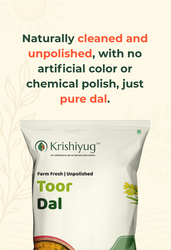 Unpolished Toor Dal process image 2