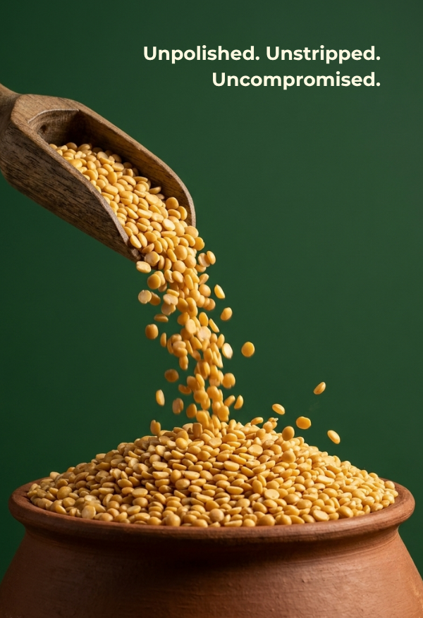 Unpolished Toor Dal process image 5