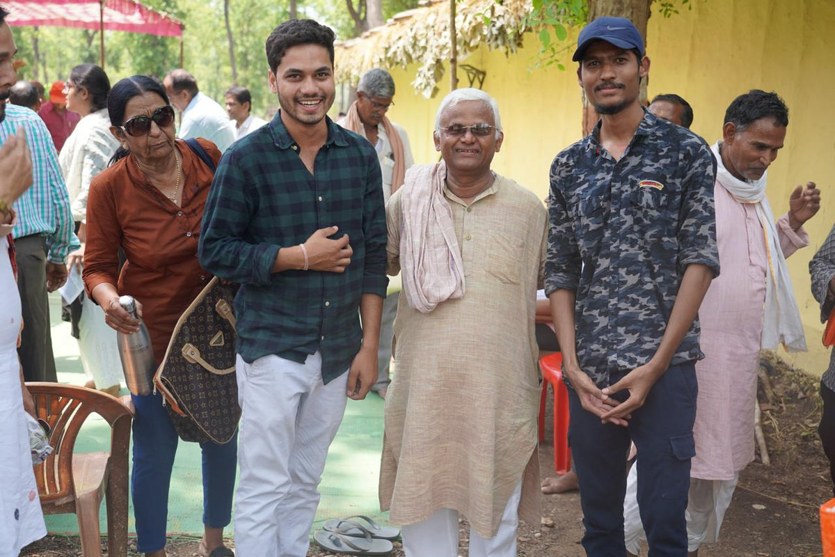 With Padma Shri Dr. Khadar Valli — the 'Millet Man of India'