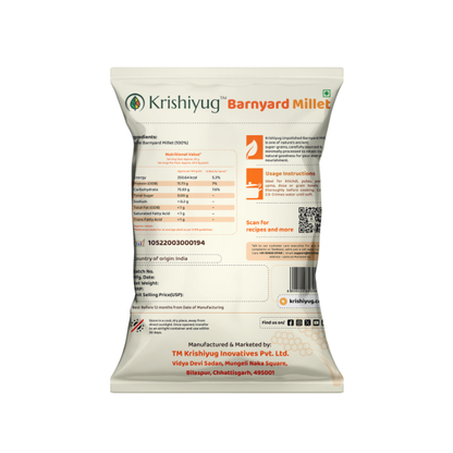 Unpolished Barnyard Millet
