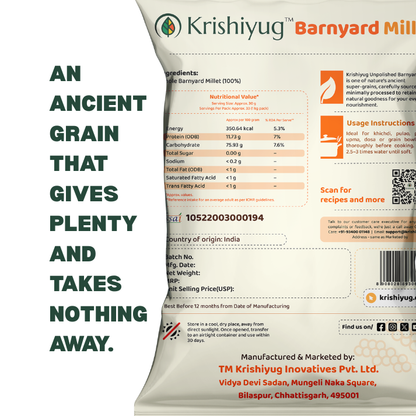 Unpolished Barnyard Millet