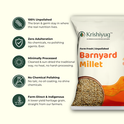 Unpolished Barnyard Millet