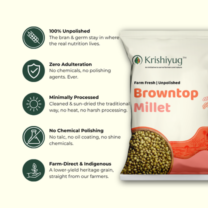 Unpolished Browntop Millet