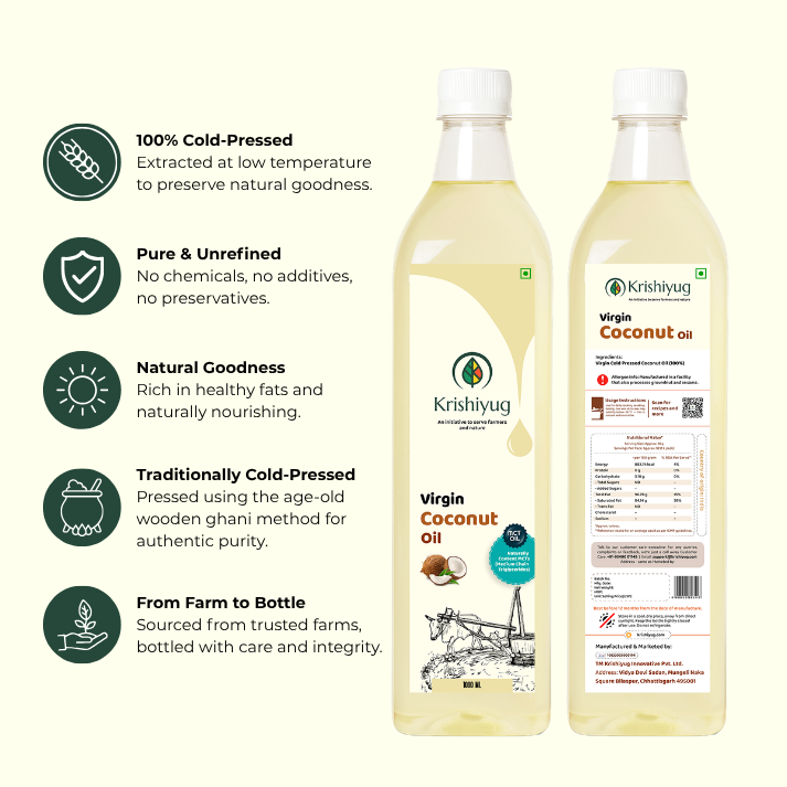 Wood-Pressed Virgin Coconut Oil