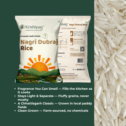 Nagri Dubraj Rice (GI-Tagged, Dhamtari)