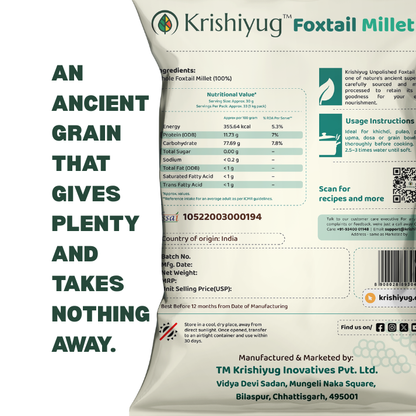 Unpolished Foxtail Millet