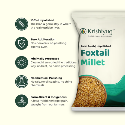 Unpolished Foxtail Millet