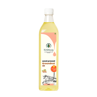 Wood-Pressed Groundnut Oil