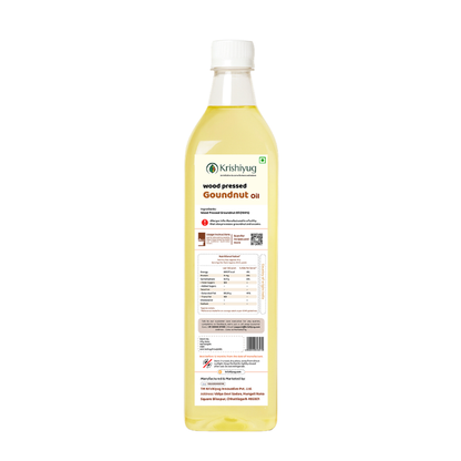 Wood-Pressed Groundnut Oil