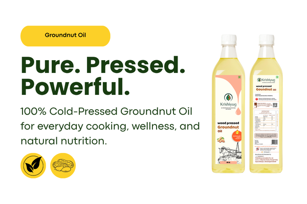 Wood-Pressed Groundnut Oil process image 1