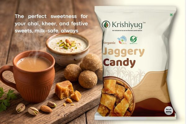 Organic Sugarcane Jaggery Candy process image 4