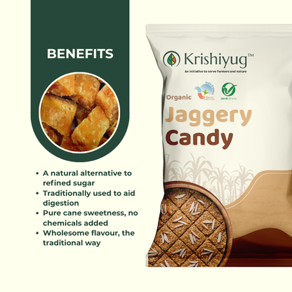 Organic Sugarcane Jaggery Candy