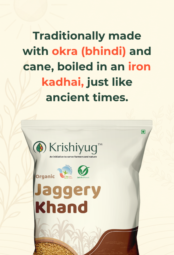 Organic Sugarcane Khand process image 2