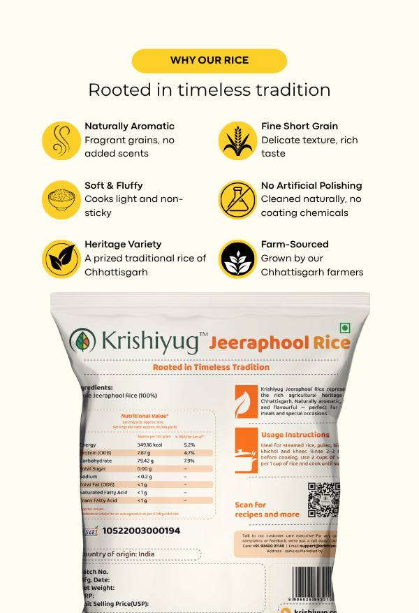 Jeeraphool Rice (GI-Tagged, Sarguja) process image 3