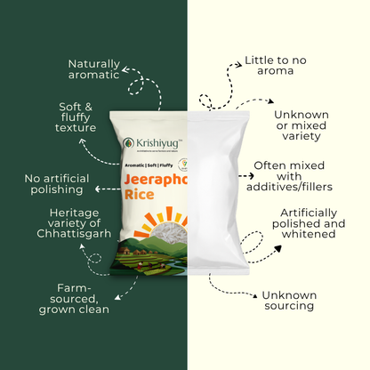 Jeeraphool Rice (GI-Tagged, Sarguja)