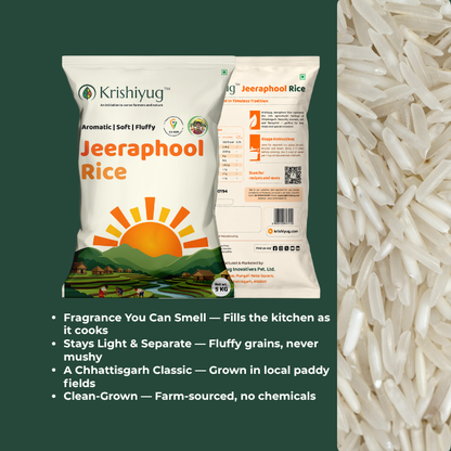 Jeeraphool Rice (GI-Tagged, Sarguja)