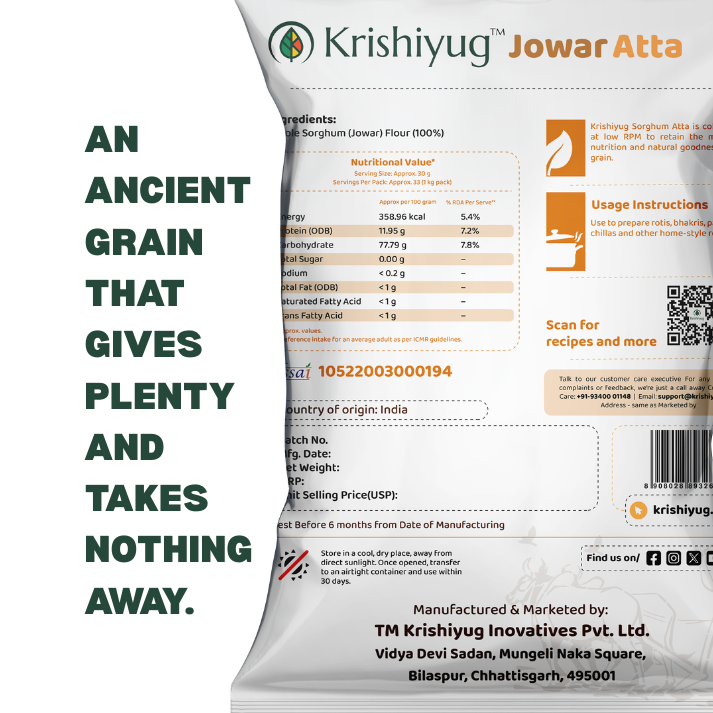 Jowar Atta (Sorghum Flour)