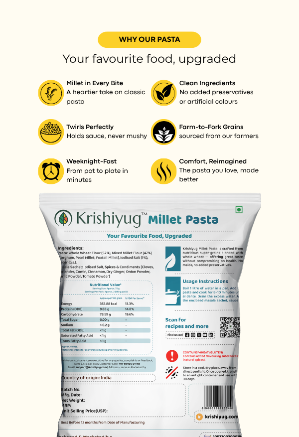 Multi Millet Pasta (180 gm x 2) process image 3