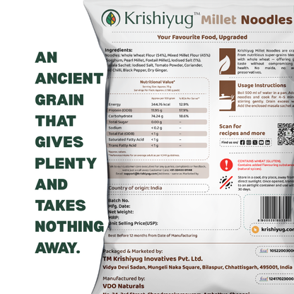 Multi Millet Noodles (180 gm x 2)