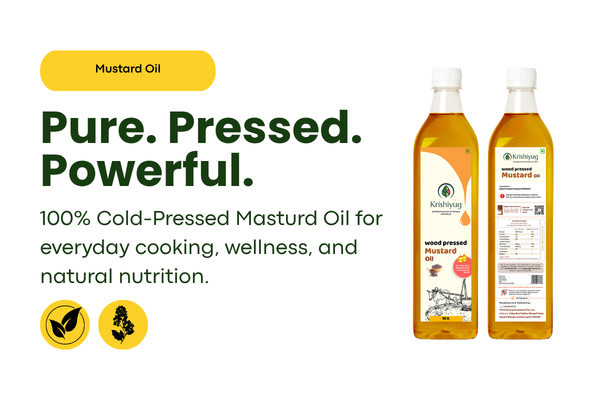 Wood-Pressed Mustard Oil process image 1