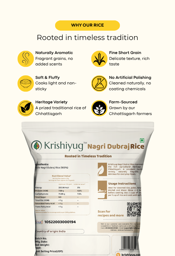 Nagri Dubraj Rice (GI-Tagged, Dhamtari) process image 3