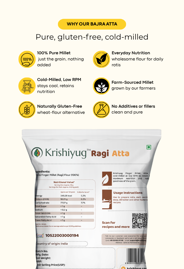 Ragi Atta (Finger Millet Flour) process image 3