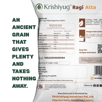 Ragi Atta (Finger Millet Flour)