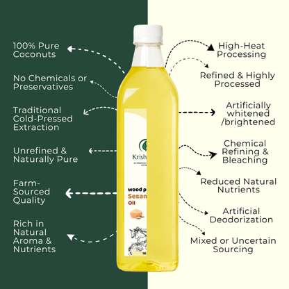 Wood-Pressed Sesame Oil (Til Oil)