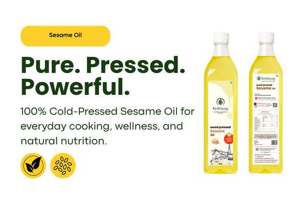 Wood-Pressed Sesame Oil (Til Oil) process image 1
