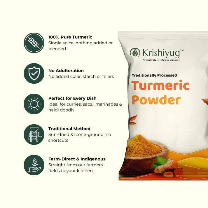 Pure Turmeric Powder (Haldi)