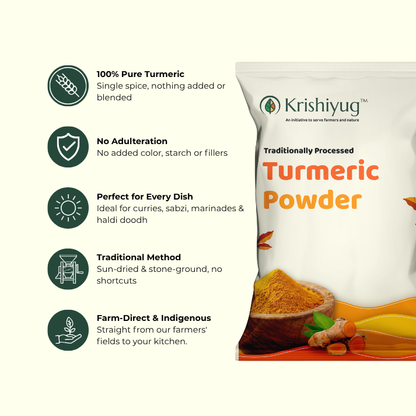 Pure Turmeric Powder (Haldi)